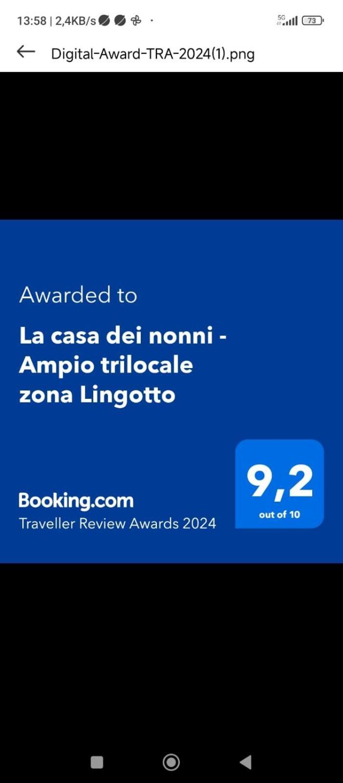 Ferienwohnung La Casa Dei Nonni - Ampio Trilocale Zona Lingotto Turin Exterior foto
